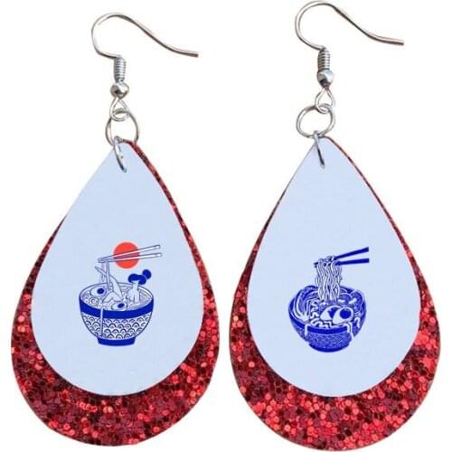 Ramen Noodle Soup Earrings JP Fashion For 2021 We Are Now In Stock