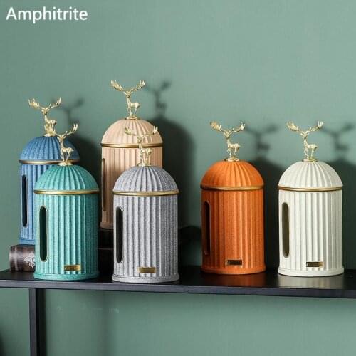 Nordic Castle Tissue Box Living Room Creative High End Creative Dining Room Light Beautiful Modern Luxury And Minimalist