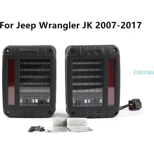 For Jeep Wrangler JK 2007-2017 U.S. version taillight rear bumper light retrofit and replacement Rear light high quality durable