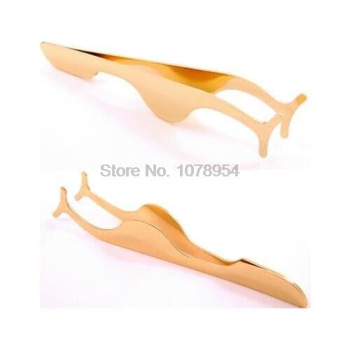 By dhl or ems 1000 pieces Beauty Tools Multifunctional False Eyelashes Stainless Auxiliary Eyelash Curler Tweezers Clip