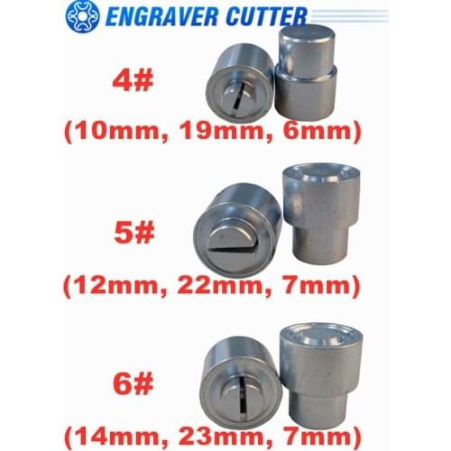 6#(14mm)Grommet Eyelet Die Set for Hand Press Grommet Punch Machine Tool