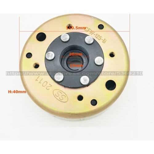 Magneto Stator 6 POLE FLYWHEEL For SCOOTER GY6 125CC 150CC QUALIFIED