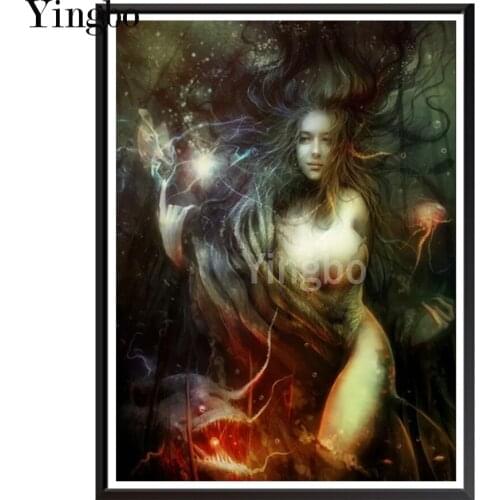 Diamond Painting Full Square/Round New Arrivals Fantasy Beauty Cross Stitch Diamond Embroidery Diamond Mosaic Bead Picture Kits