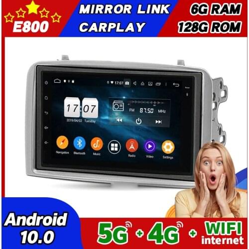 New 6GB Ram 128GB Rom 2Din Car Radio Stereo For ALFA ROMEO 147 GT Android 10 Multimedia Player GPS Navigation Carplay Head Unit