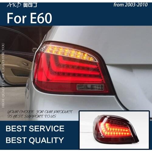 AKD Car Styling for BMW E60 2003-2010 All New Design Tail Lamp LED Brake Light DRL Dynamic Signal Brake Reverse Auto Accessories