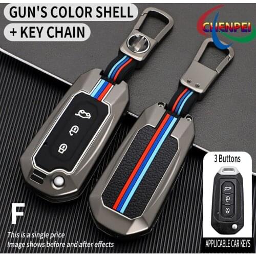 Car Key Case Cover Key Bag For Ford Ranger C-Max S-Max Focus Galaxy Mondeo Transit Tourneo Custom Fiesta Interior Accessories