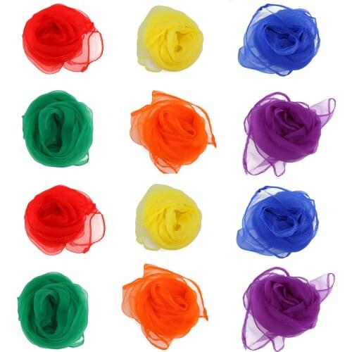 DHL 50bag 20pc/bag 60*60cm Hemmed Square Dance Scarves Desigual Scarves Square Scarf Polyester