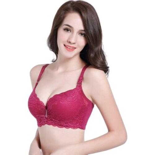 IZICFLY Hot Sale Push Up Bra Plus size Convertible Straps Adjusted sexy bra new lace sexy underwear for women bra 105E -1 Pcs