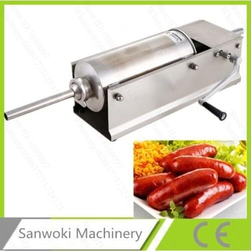 7L Stainless steel Sausage stuffer;Sausage stuffer in meat grinders