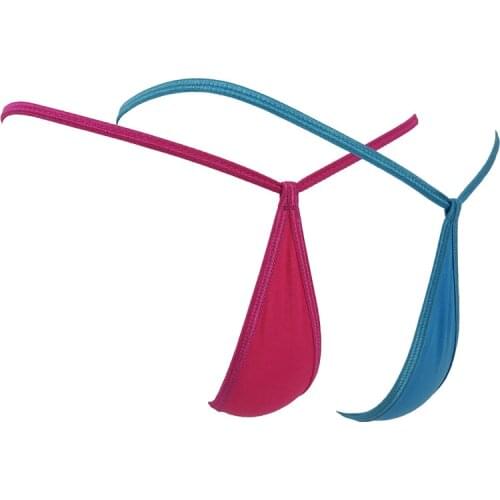 Man Mens Penis Pouch G-String Cotton Mesh Transparent Micro Mini Bikini Thong Panties T-Back Brief Gay Underwear Erotic Lingerie