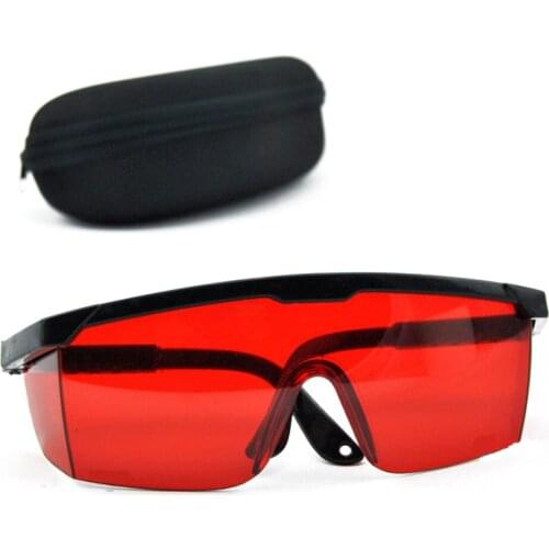 Red Goggles Laser Safety Glasses 190nm to 540nm Laser protective eyewear With Velvet Box Sunglasses Men Sunglass With Box