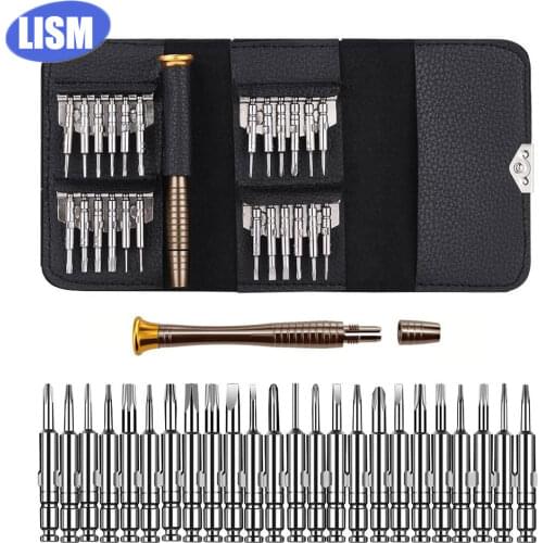 Screwdriver Set 25 in 1 Torx Multifunctional Opening Repair Tool Set Precision Screwdriver For Phones Tablet PC HEX TROX DIY KIT