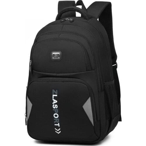 New mens nylon backpack is issued on behalf of the fashion travel backpack large-capacity male and female student school bag