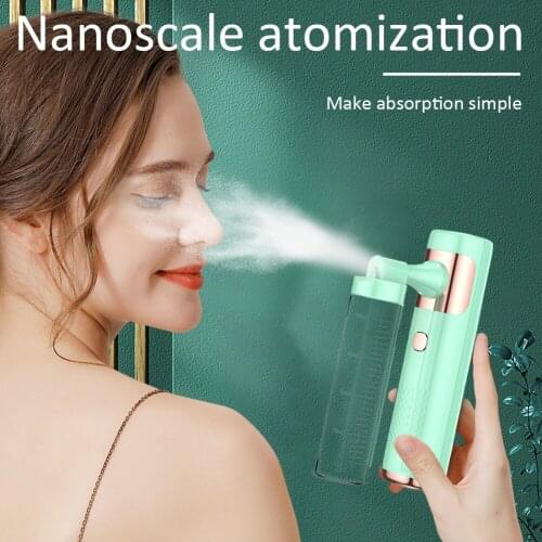 Face Steamer Portable Water Oxygen Sprayer Facial Water Tank Moisturize Oxygen Injection Instrument Beauty and Skin Care Tools