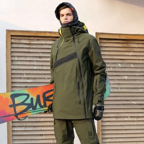 Men's Snowboard Jackets Running River China