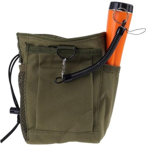 Metal Detector Pouch Bag Digger Supply Waist Detecting Luck Finds Recovery Bag Y98E