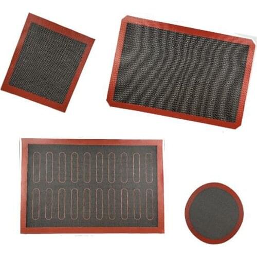 Heat Resistant silicone mat for oven Baking Mat For Cookie /Bread/ /Biscuit/Puff/Eclair Perforated Silicone Nonstick Mat Tool