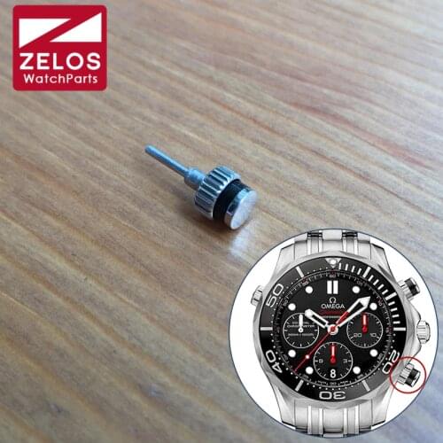 Waterproof watch push button /pusher for OMG SPEEDMASTER automatic chronograph man watch parts