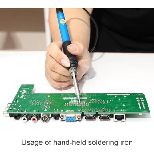High Quality EU 2in1 30W 40W 110V 220V Soldering Iron PCB Solder Sucker Desoldering Vacuum Pump Welding Tool