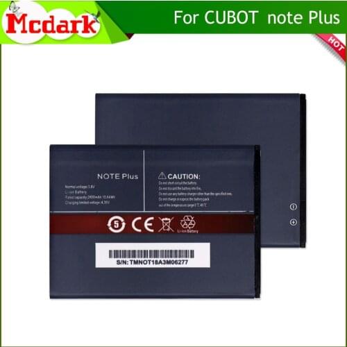 For CUBOT note Plus Battery Replacement 2800mAh Back Up Bateria For CUBOT note Plus Smart Phone