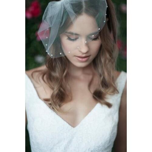 Brand New Zoestar Wedding Lace Birdcage with Comb Bridal Hair Accessories for Wome
