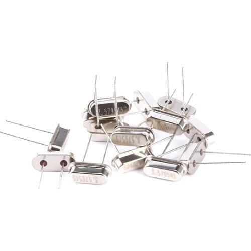10PCS/Lot Crystal Oscillator Crystal Resonator 27MHz 27M 27.000MHz 27.000M 27.000 49S HC-49S DIP-2 Passive crystal Quartz