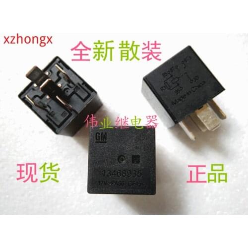 13468935 12 V PA66-GF45 relay 5 PIN