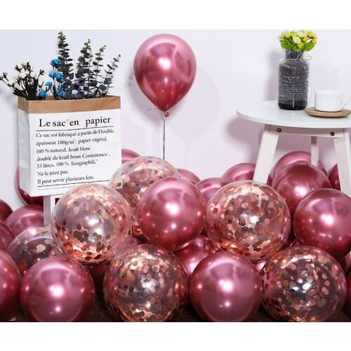 20pcs/lot Confetti balloon Latex Helium Balloons Wedding Birthday Baby Shower Party Decor Supplies Kids Toy globos