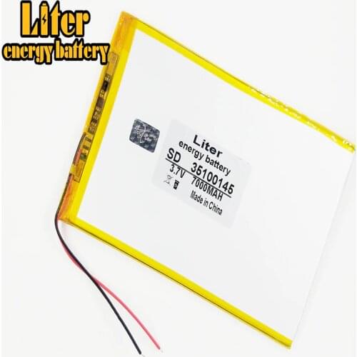 35100145 Tablet battery capacity 3.7V 7000mAh Universal Li-ion battery for tablet pc 8 inch 9inch