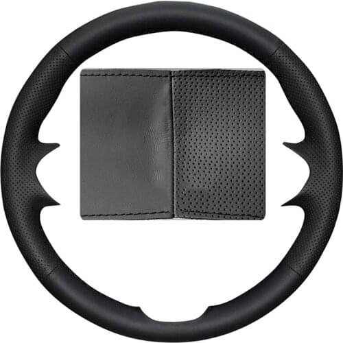Universal steering wheel cover cowhide hand stitching non-slip professional build Vehicle Cover