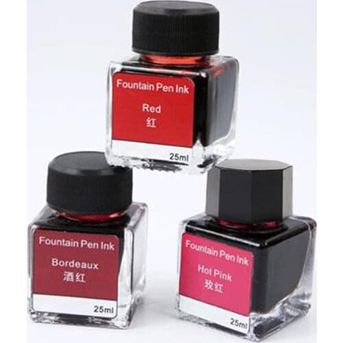 Colorful Non-carbon Ink for Dip Fountain Pen Calligraphy Writing Painting Graffiti School Office Stationery 10 Colors C5AE