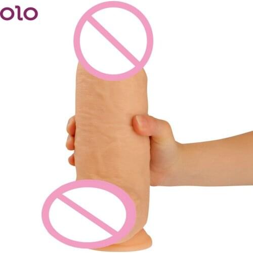 Giant Big Dildo Strapon Huge Penis with Suction Cup Sex Toys for Women Anal Butt Plug Large Dong Realistic Dildos Masturbator