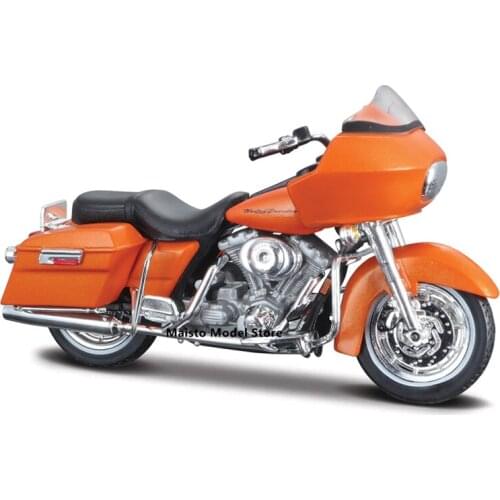 Maisto 1:18 scale HARLEY-DAVIDSON 2002 FLTR Road Glide Alloy Die casting motorcycle Model collection gift toy