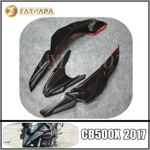 Motorcycle modified front cowling for Honda CB500X 2017 black
