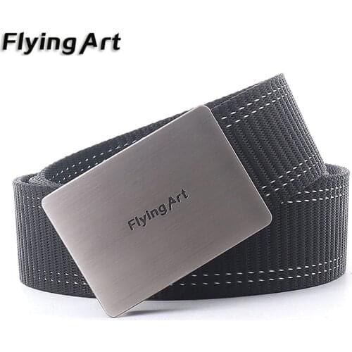 Mens Metal Slide Buckle Waist Belts Breathable Canvas Military Fashion Unisex Jeans Accessories USA Army Navy Air Tactical belt