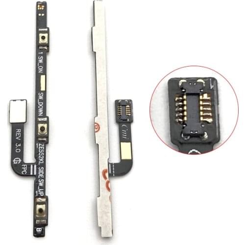 New Compatible For Asus Zenfone 3 ZE552KL ZE520KL Power Button On Off Mute Volume Switch Connector Flex Cable