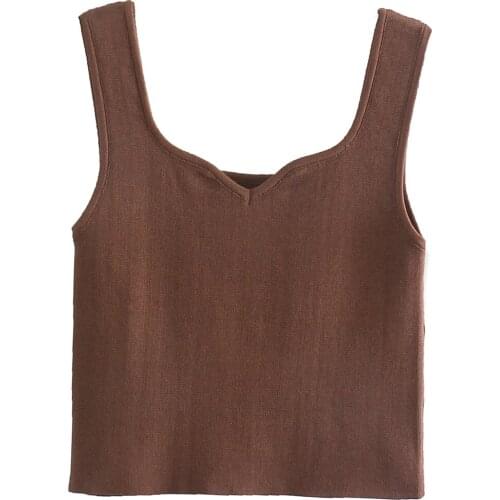 The European and American style of new womens clothing retro ancient ways to get slim short show thin bottom of the small vest