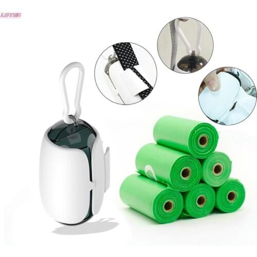 Portable Dog Poop Bags Pet Dog Poop Bags Dispenser Puppy Pick Up Holder Accessories Dog Bags Hotsale