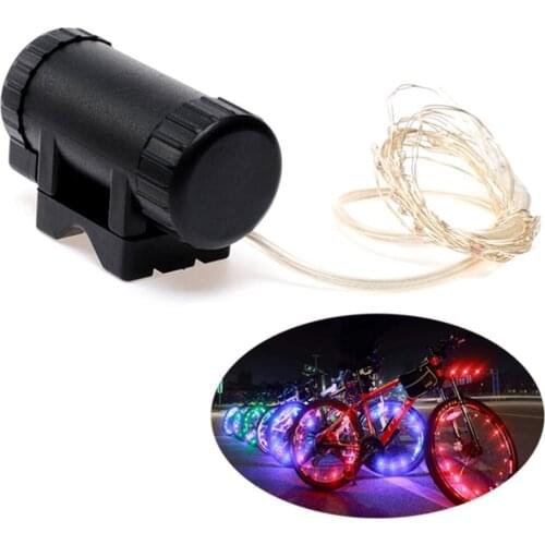 Professional 6 Colors 2.2M/20LED Bicycle Wheel Lights Mountain Road Riding Cycling Motorcycle Spoke Flash Lamp Lights