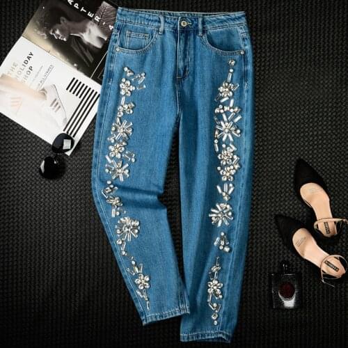 SAVELEVA Women's Loose Jeans