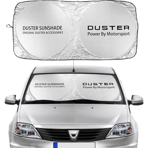 Car Windshield Sun Shade Cover For Dacia Duster 4X2 4X4 1.0 Tce Turbo GPL Prestige Accessories Anti UV Reflector Visor Protector