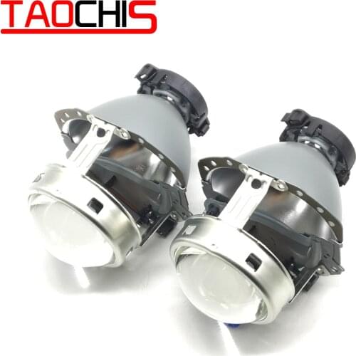 TAOCHIS 3.0 inch HID D2S D3S D4S D1S Car Bi Xenon Headlight Projector Lens H4 head light retrofit HELLA 2 LHD