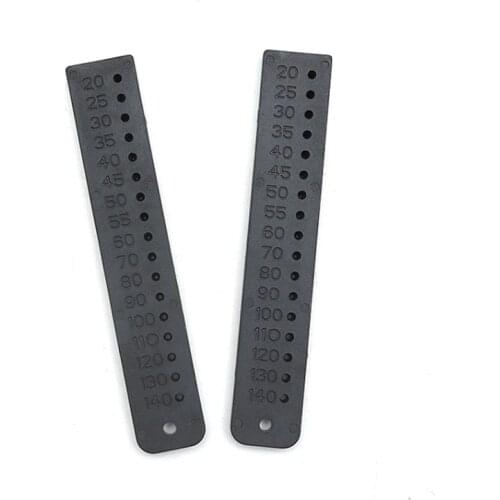 1pcs Gutta-percha Measuring Ruler Dental Tools Dental Instruments Measering Rulers 90mm Heat Resistant Oral Tool for Men,Women