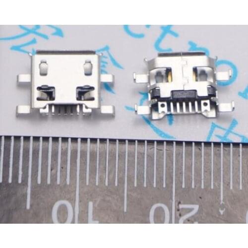 10pcs Micro USB 5pin 0.72 5P Female Connector For Mobile Phone Micro USB Jack Connector 4 pin Charging Socket MICRO 0.72