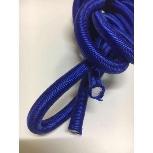 14m a lot 7mm red/blue/green/white durable elastic rope wholesale best quality