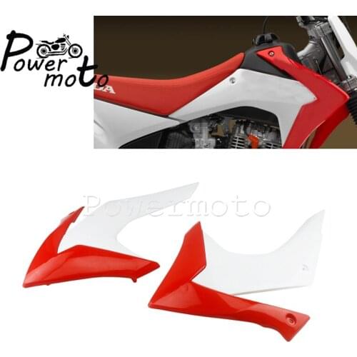 2pcs Left Right Side Panel Radiator Shroud Cover For Honda CRF230F 2015-2019 Motocross ABS Plastic Side Radiator Fairing Guards