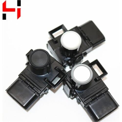 4pcs 39680-TK8-A11 PDC Parking Sensor Reverse Assist for Crosstour Odyssey Pilot 188300-7970 black ,WHITE silver color