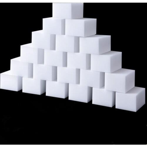 50Pcs High Density Nano Sponge Wipe Shoe Shine Kitchen Cleaning Dishwashing Bowl Cup Removes Stain Or Dirt