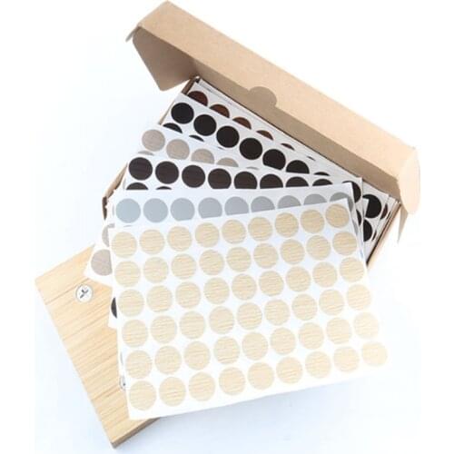 96pcs circles 15MM Wardrobe furniture lacquer plate screw hole self tapping screw ring beauty ring