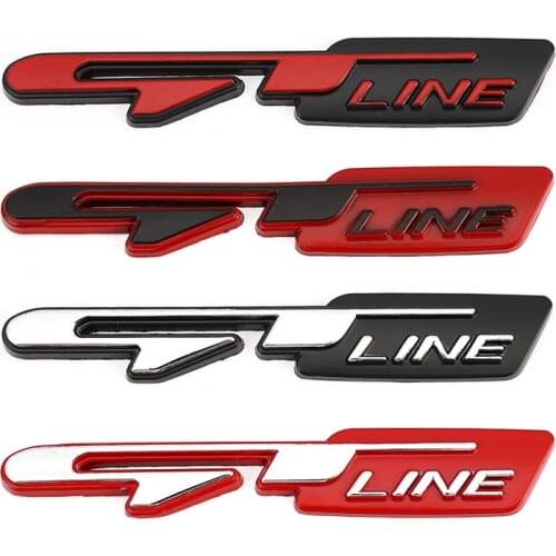 Car Sticker GT Line for Peugeot GT RCZ 308 508 3008 5008 KIA Forte Optima Picanto Stinger Sorento Renault Clio Grandtour Megane
